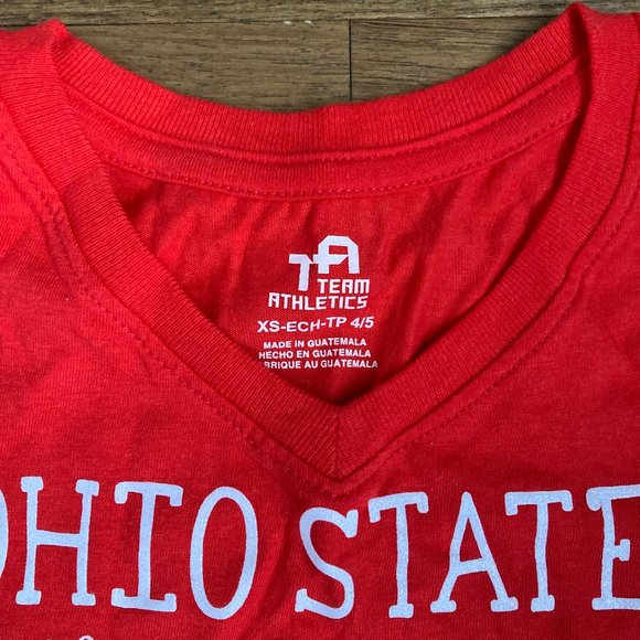 NWT Toddler Kids The Ohio State V-neck Tee - Picture 2 of 4